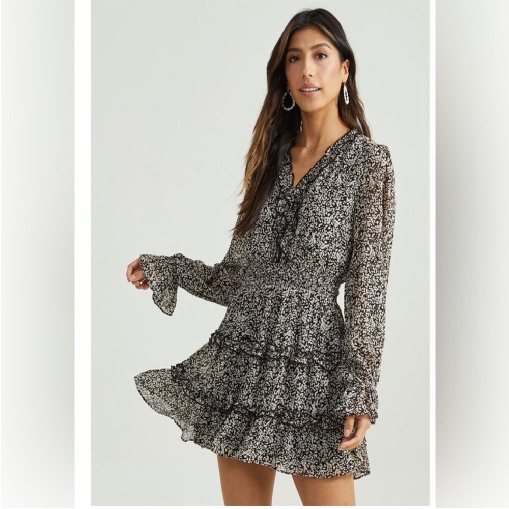 NWT Altar’d State Long Sleeve ‘Violet’ Dress